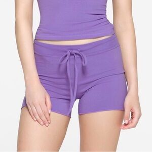 SKIMS Cotton Shorts - Violet Small